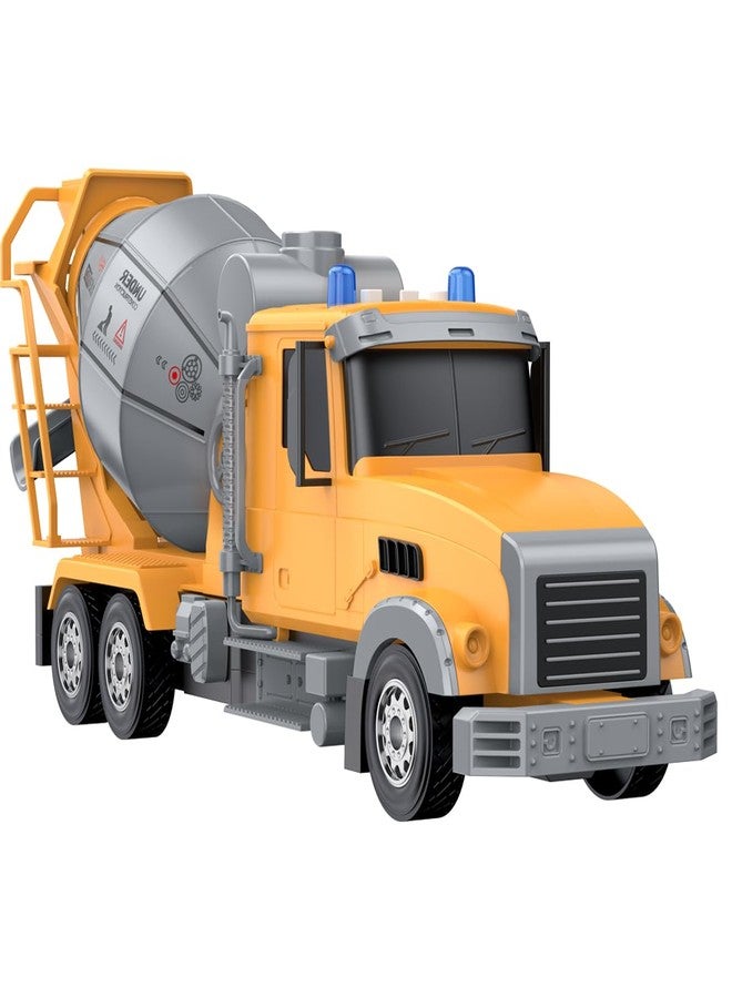 CALEST 14 Inch Large Cement Mixer Truck with Sounds,Kids Toys for 3 4 5 6 7 8 Years Old Boys,Kids Boy Toys Christmas Birthday Gift Car - Image 1
